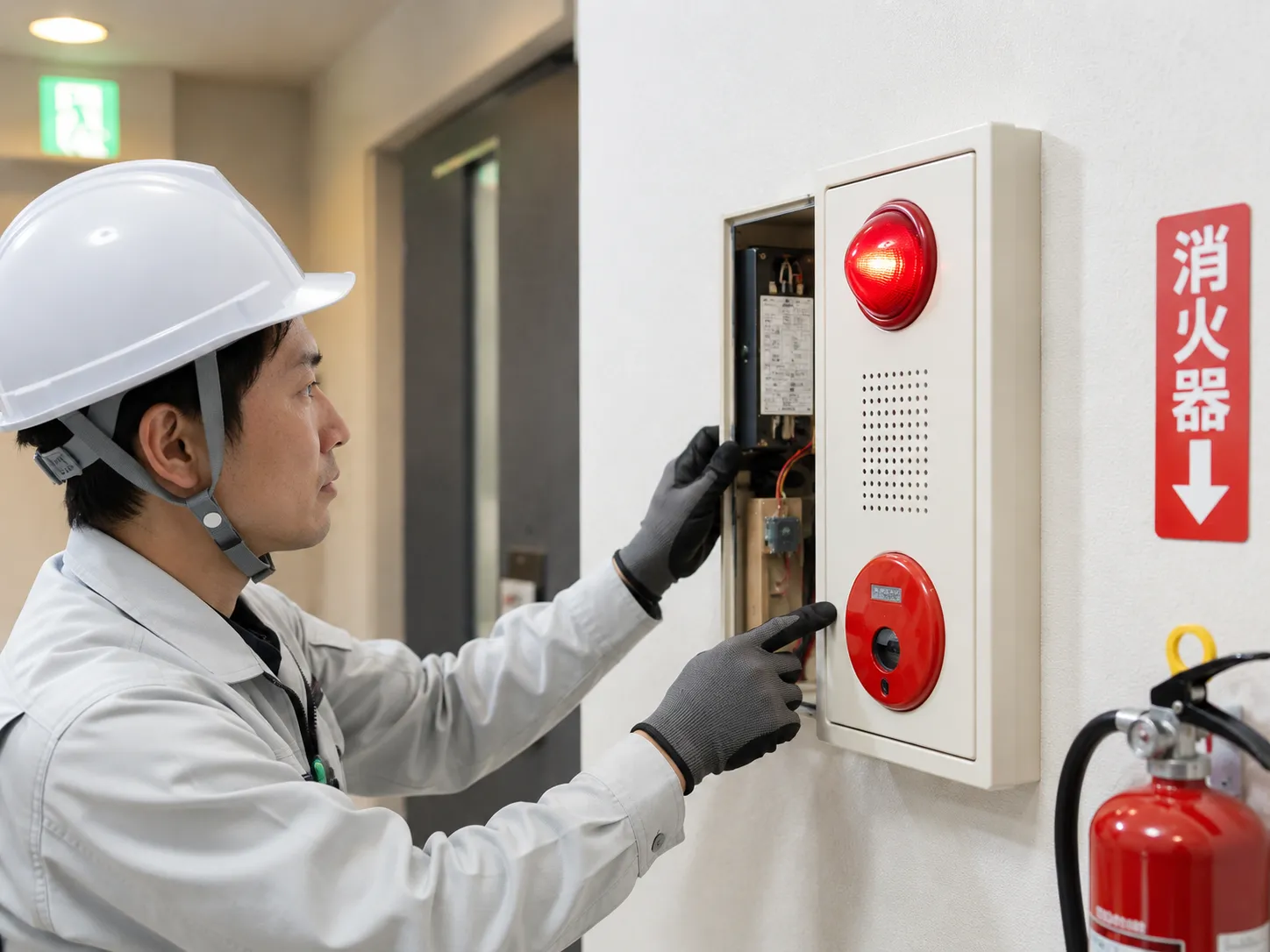 消防設備販売取付、法定保守点検